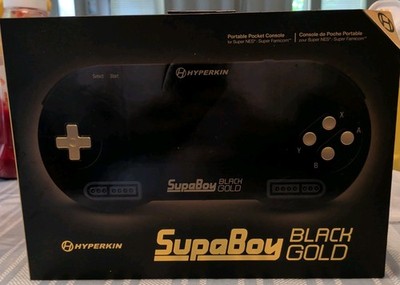 Hyperkin SupaBoy Portable Pocket BlackGold Console