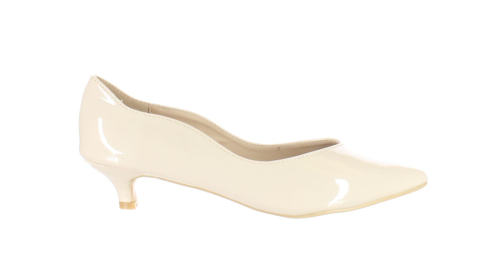 Katliu Women's Tan Heels EUR 37 Comfortable Office Pumps