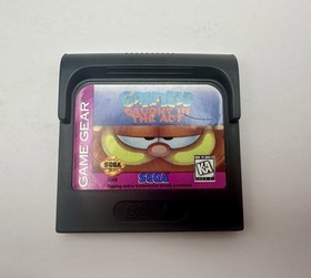 Garfield Caught in the Act Sega Game Gear Cartridge w/ case VGC
