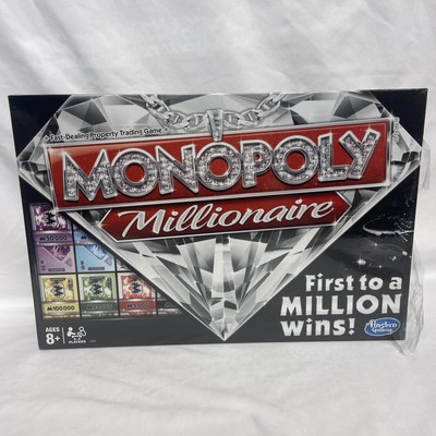 Monopoly Millionaire Board Game Hasbro Parker Bros New  2017 Read