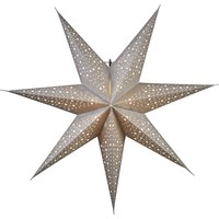 Led Weihnachtsstern Papier Silber HäNgend Adventsstern Weihnachtsdeko Fenster