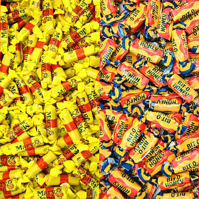 Bit O Honey and Mary Jane Bulk Candies Mix- 1-2 LB | Individually Wrapped