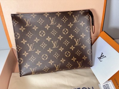New Louis Vuitton Toiletry 26 Monogram Canvas Pouch Clutch Bag | eBay