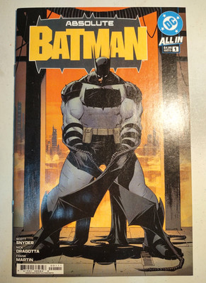 ABSOLUTE BATMAN issue#1 COVER A Dragotta (1st printing) NM+ flawless HIGH GRADE