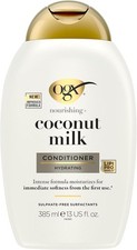 Image of OGX Nourishing with Coconut Milk Hydrating Shampoo, Intensely Moisturizes for