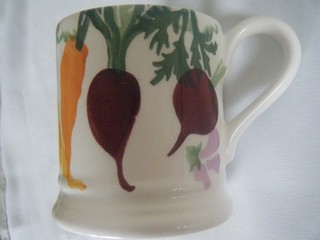 Emma Bridgewater Carrots & Beetroot design Mug