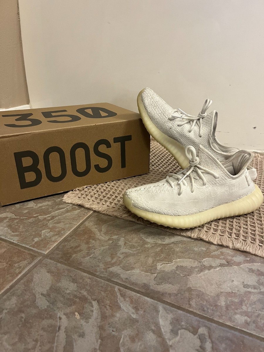 Yeezy 350 V2 Cream White Mens size 5 Adidas shoe good  display picture 3