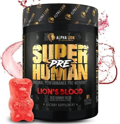Alpha Lion Super Human Pre - Workout **Lions Blood**