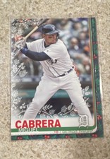 2019 Topps Holiday - Miguel Cabrera #HW107 Metallic Snowflake