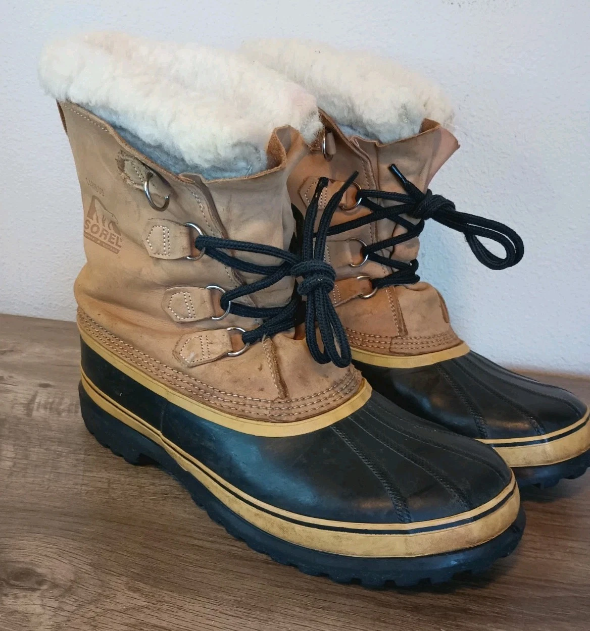 Sorel Caribou Buff Leather Mens 12 Waterproof Snow Winter Boots Kaufman Canada
Opens in a new window