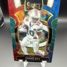 2025 Panini Select Football Tyreek Hill Dolphins #83 Prizm Concourse Serial 399