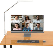 Gift Rechargeable Overhead Video Conference Light for Desk with 3 Models 5 Brigh