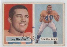 1957 Topps Les Richter #10 HOF 0s4