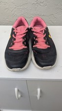 Under Armour Girls Pink Black Athletic Shoes Size Size 3Y
