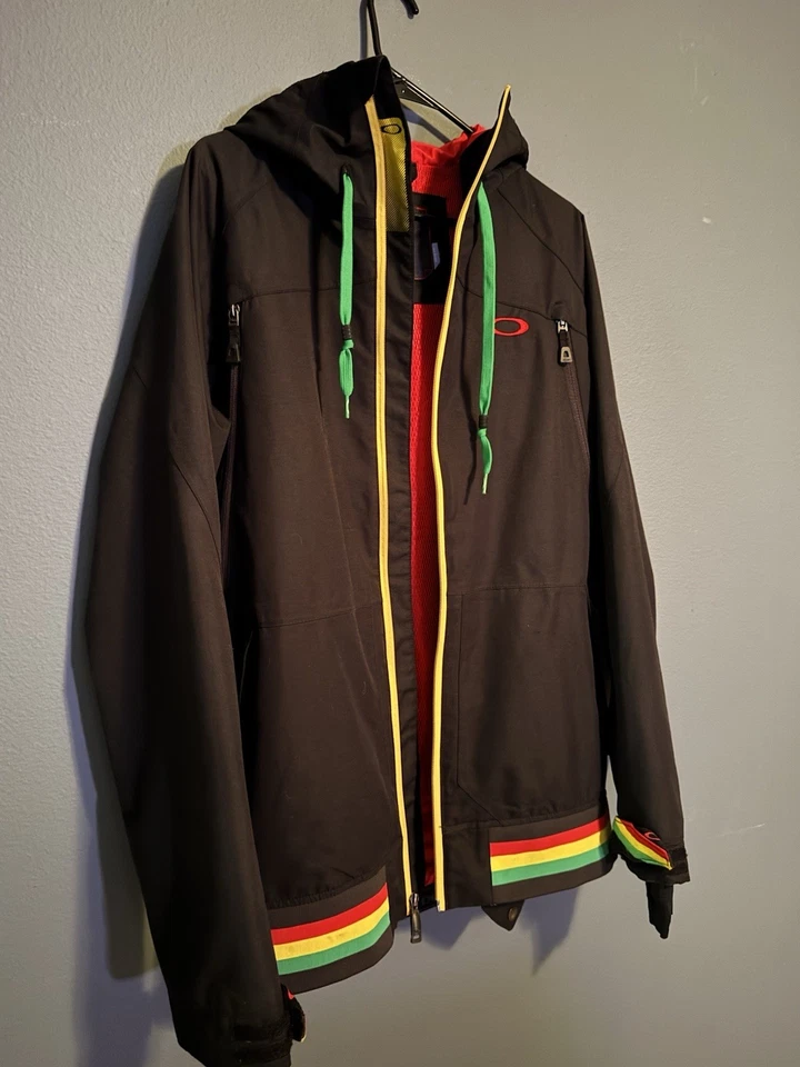 Chaqueta de snowboard Oakley Rasta Softshell - pequeña para hombre (ajuste suelto) Foto 2 de 4