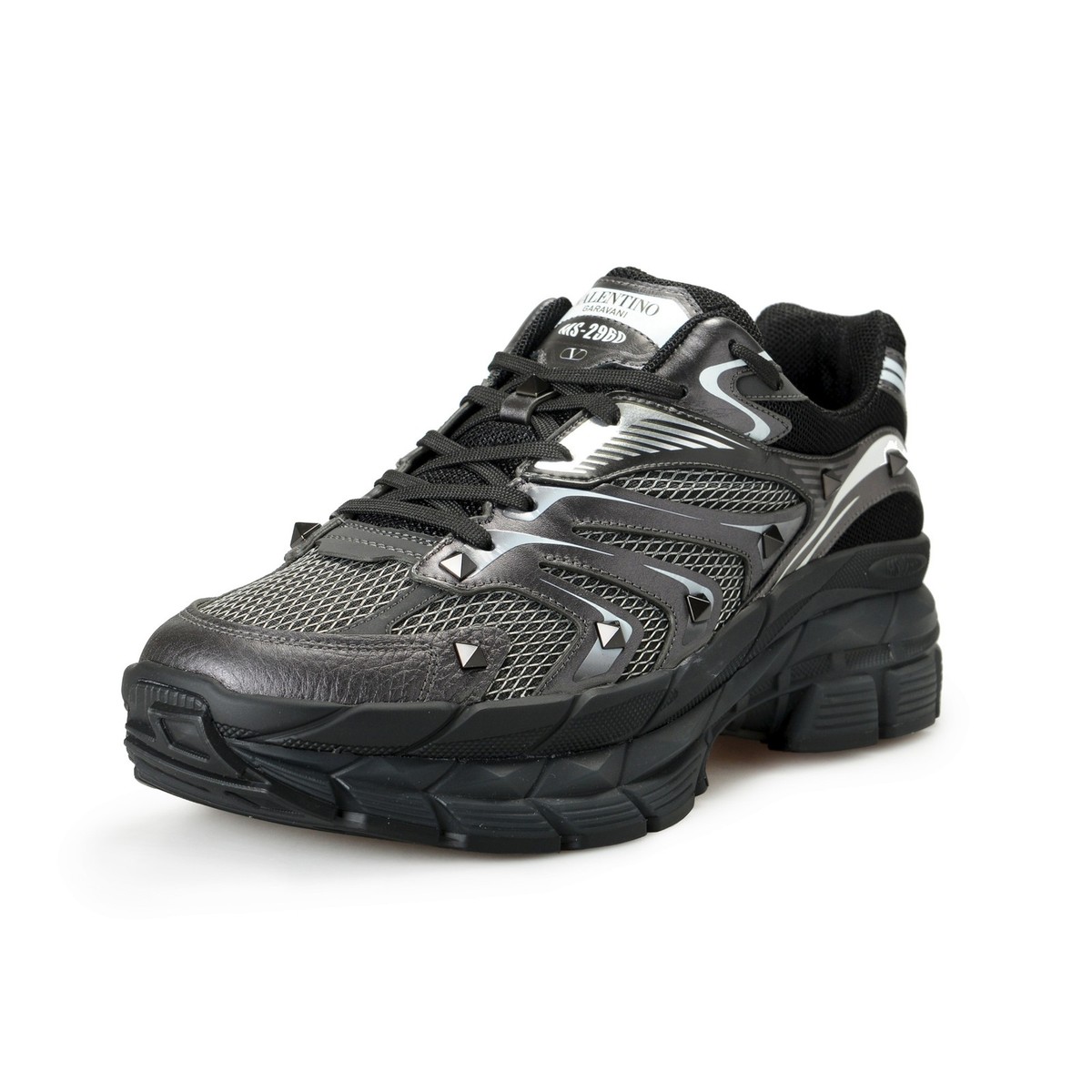 Valentino Garavani Men's Low-Top Leather MS-2960 Sneakers Shoes US