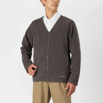 MONTBELL CHAMEECE Strickjacke Herren asiatische Gr.