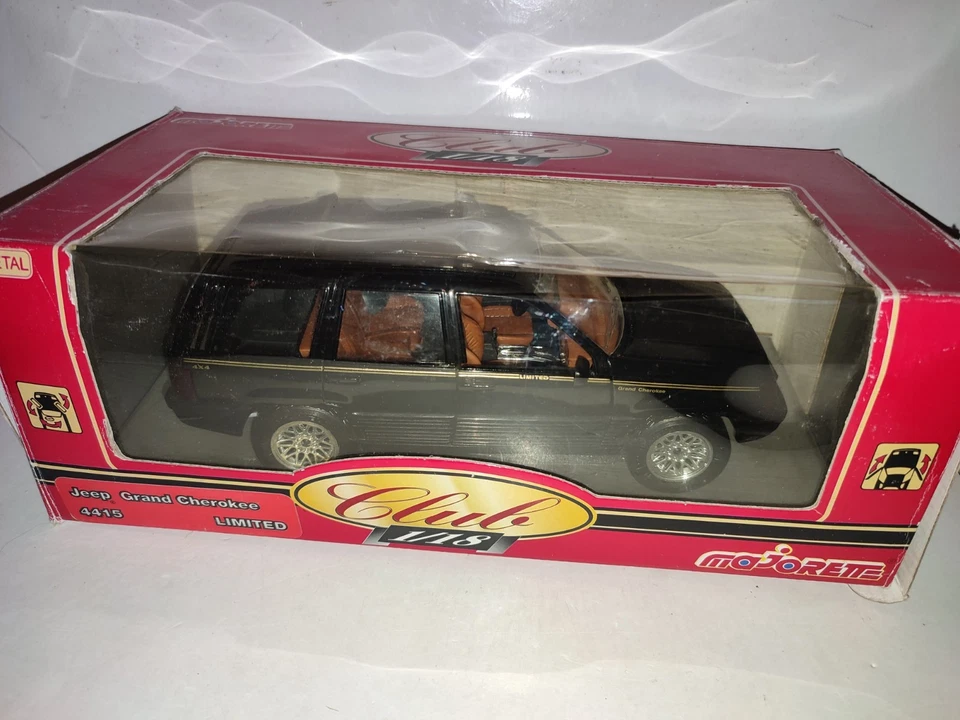 VOITURE MAJORETTE 4415 LIMITED - 1/18 - JEEP GRAND CHEROKEE - BOITE -BEL ETAT - Photo 1/4