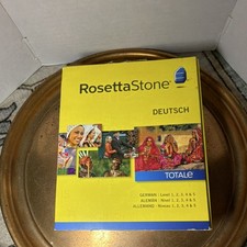 Rosetta Stone Deutsch Totale German Language Course Audio CD Levels 1-5 Audio C  