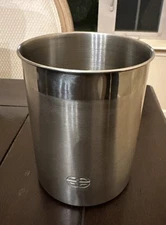 Calphalon Stainless Round Kitchen Countertop Utensil Holder Organizer Caddy