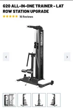 Gforce lat row machine SKU F-G20 latrow 209x59x29CM