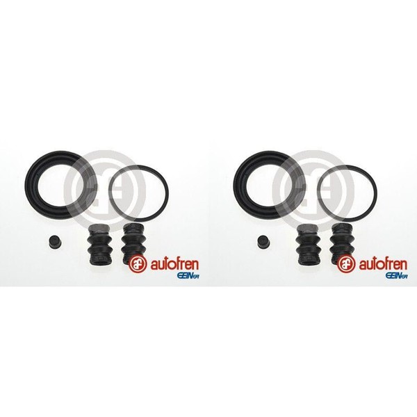 2X Autofren Reparatursatz Bremssattel Hinten Passend FüR Dodge Nitro Jeep Cherok-image