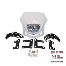 Dirt Bike Headlight Plate, Motorcycle Headlamp For CRF 150 230 XR YP20 White