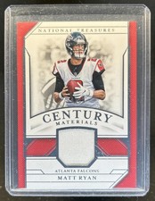 2018 Panini National Treasures Matt Ryan Century Jersey #/99 Falcons