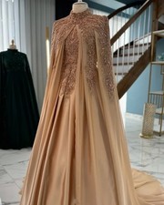 Evening Gowns Pakistani Lace Appliqued Gowns Arab Prom Dresses Banquet Gowns