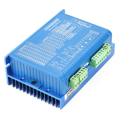CNC 2DM860H Digital 2-Phase Stepper Motor Driver Microstep Controller Tool Part