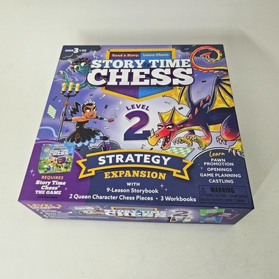 Story Time Chess Level 2 Expansion Game COMPLETE Ready to Play/Learn!