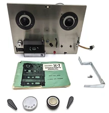 VTG Akai M-7 Reel to Reel Tape Recorder Mechanism - Roberts 990 - PARTS/REPAIR
