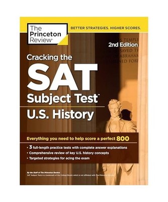 Cracking the Sat U.S. History Subject Test, Princeton Review