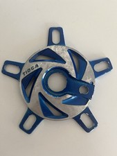 Old School 80's NOS BMX TIOGA TASK FORCE MAX FLOW FC-2 spider 110 130 bcd blue