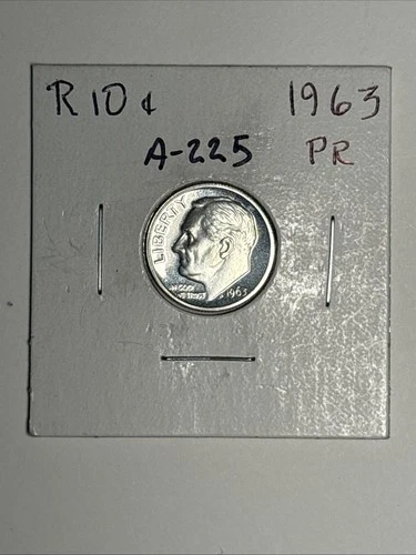 1963-P Proof Roosevelt Dime, Item A-225