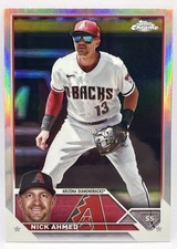 2023 Topps Chrome Update Series Refractor Nick Ahmed #USC29 Diamondbacks