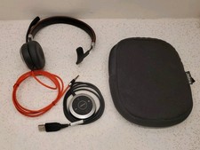 Jabra Headset Black Evolve 40 Wired Stereo USB W/Controller ENC010 Works