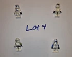 Lego Star Wars Minifigures Lot 4 **SEE DESCRIPTION **