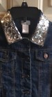 Dreampop Girls Denim Jacket W/Jeweled Collar Size Medium (10-12) NWOT — photo 2