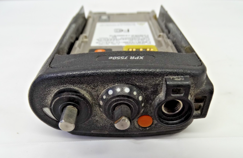 Motorola XPR 7550e Two-Way Black Radio Walkie Talkie ONLY, For Parts/Repair - Zdjęcie 6 z 6