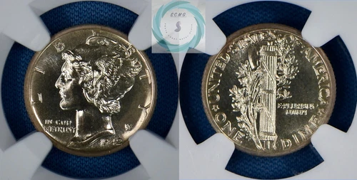 1942 Mercury Dime NGC PF 67+ - Stunning & Brilliant Amber-Champagne!!!