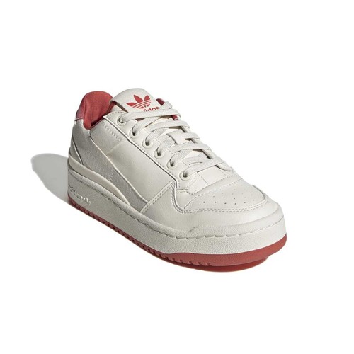 ADIDAS GX7292 FORUM BOLD Jr`s (Medium) White/White/Red Synthetic Lifestyle Shoes - Picture 2 of 7