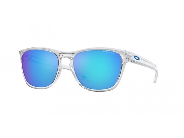 clear and blue oakleys