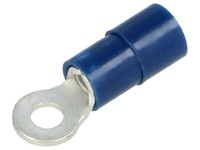 10X Bm 00209 Ringkabelschuh M3 Ø: 3,2Mm 1,5-2,5Mm2 Klemmverbindung Blau Bm Group
