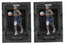 2023 PRIZM WNBA BASKETBALL LINDSAY ALLEN #26 LOT OF 2 CARDS,MINNESOTA LYNX