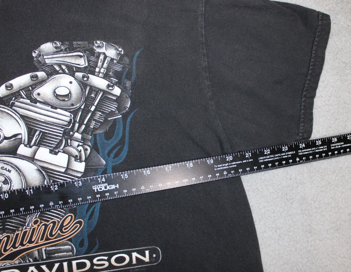 Harley-Davidson Hanes Motorcycle Bike T-shirt Made in USA Men's M size /eaa464802