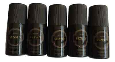 Sensus Roll-on Deodorant Antiperspirant DE AVON for Men 50ml SET DE 5 PIEZAS