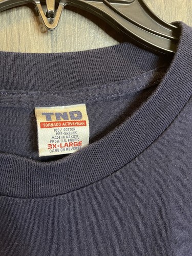 Vintage Dirty Dirty By T-Land T-Shirt Erwachsene 3XL Blau - Bild 4 von 7