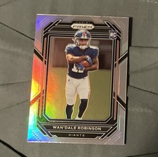2022 Prizm Wan'Dale Robinson Rookie Prizm Silver #315 - GIANTS