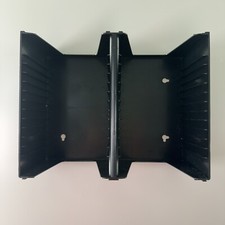 VTG 90s Hard Plastic Stacking CD Case Holds 22 Single Discs and 4 Double Discs